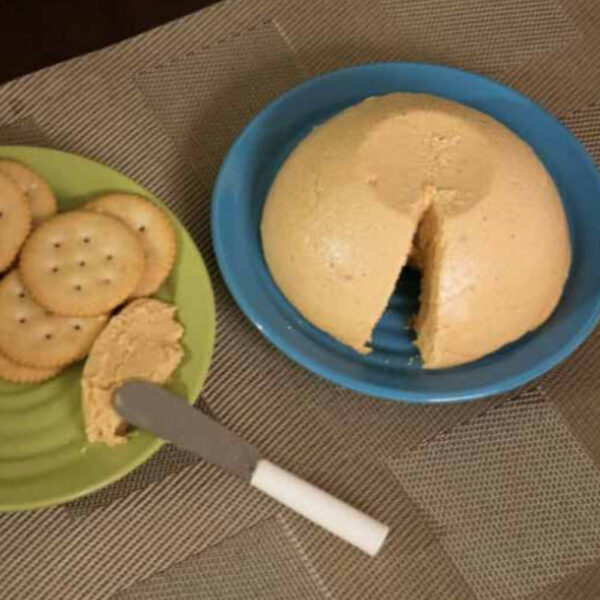 Queso tipo Chedar de Almendras 220gr (bajo pedido)